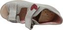 Papuče detské sandále BEFADO 065x179 sivá ružová srdiečko r.27 Pohlavie dievčatá