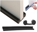 USZCZELKA PIANKOWA NA PRZECIĄG POD DRZWI ANTYPRZECIĄG AKUSTYCZNA CZARNA