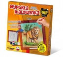 Umelecká KONVEXNÁ SADA NA MALIARSTVO Maľovanie v 3D ZOO LEV Zvieratko