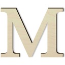 деревянная буква М РАЗМЕР надпись М 10см