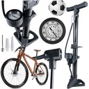 ВЕЛОСИПЕДНЫЙ НАСОС С МАНОМЕТРОМ ДЛЯ МАТРАСНЫХ ШАРОВ