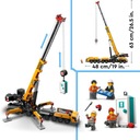 LEGO 60409 CITY Žltý pohyblivý žeriav Hmotnosť (s balením) 1.958 kg