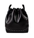 Dámska kabelka taška čierna MENBUR Hlavná tkanina ekologická koža