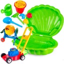 ПЕСОЧНАЯ БИТОНОСМЕСИТЕЛЬ С КРЫШКОЙ 2 EL НАБОР ПЕСКА