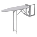 СКЛАДНАЯ ГЛАДИЛЬНАЯ ДОСКА С ТОРМОЗОМ, БЕЛАЯ