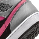 Topánky Air Jordan 1 Mid Pink Shadow - 554724-059 Vrchný materiál pravá koža