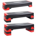 AS005 BLACK/RED STEP DO AEROBIKU HMS Długość stopki 90 cm