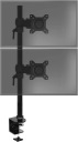 Duronic DM35V2X2 Держатель для двух мониторов вертикально 2 x 8