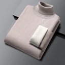 Módny ležérny sveter Strečový odolný proti chladu 3D Druh bez kapucne