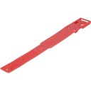 Пластиковая лента красного цвета> 37 см