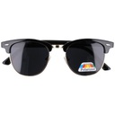 LENTES POLARYZACYJNE CLUBMASTERY NEGRAS KIEROWCOW 