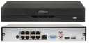 IP-рекордер DAHUA NVR4108HS-8P-EI, 8xPoE, 4K, 16 Мп, IP-рекордер