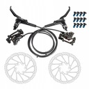 Hydrauliczny zestaw hamulców tarczowych do roweru