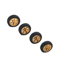 1/2/3/5 4 kusy RC Car Wheel Kolesá Diely na úpravu pneumatík do 1/28 Šírka produktu 3 cm