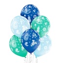 Латексные воздушные шары на день рождения для годовалого мальчика, 6 штук