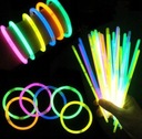 СВЕТЯЩИЕСЯ ПАЛОЧКИ, ФЛУОРЕСЦЕНТНЫЕ БРАСЛЕТЫ, 15 ШТ. НОВОГОДНЯЯ ВЕЧЕРИНКА