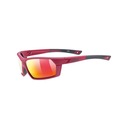 Uvex Sportstyle 225 полевые красные серые спортивные очки