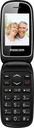 Телефон-раскладушка для пожилых людей MAXCOM Comfort MM816 Black SOS Dual Sim