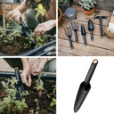 FISKARS SOLID Маленькая узкая садовая лопата с мерником для посадки растений