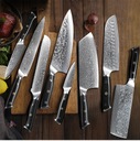 TURWHO Chef Knife 1-5 PCS Kitchen Knives Set 67 Layer Damascus Steel Japane EAN (GTIN) 4038848651258