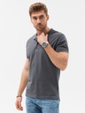 Мужская трикотажная рубашка-поло графит V3 S1374 M