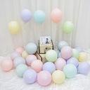 Разноцветные пастельные шары 30 см 100 шт.