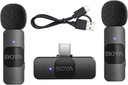 BOYA Беспроводной петличный микрофон для Android-смартфона USB C