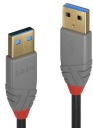 Кабель USB 3.0 тип A-A SuperSpeed Lindy 36750 0,5 м