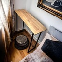 konzola stolík lavica dab lefkas tmavý Šírka nábytku 30 cm