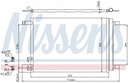 RADUADOR DE ACONDICIONADOR AUDI SEAT SKODA NISSENS 