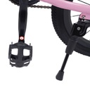 Ružový 18-palcový detský horský bicykel pre dievčatá vo veku 6-12 rokov Brzdy konzolový