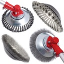 2 ПРОВОЛОЧНЫЕ ЩЕТКИ ДЛЯ ЩЕТКИ ЖЕСТКАЯ МЯГКАЯ МЕТАЛЛИЧЕСКАЯ ЩЕТКА 200 ММ