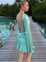 TARUXY Saténové sexi šaty pre ženy Slim Hi Kód výrobcu weizai
