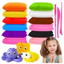 ВОЛШЕБНАЯ ПЕНА ПЛАСТИЦИНА SENSO CLAY 12 шт.