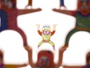 Gra zręcznościowa montessori układanka balansująca wieża klocki 18el. Płeć chłopcy dziewczynki