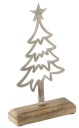 СЕРЕБРЯНАЯ РОЖДЕСТВЕНСКАЯ ЕЛКА 26 СМ