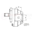 З'ЄДНАННЯ НАСОСУ NSZ32 NSZ40 M30X1.5 HYDROLIDER  (13160085539) фото min 4