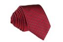 ГАЛСТУК МУЖСКОЙ УЗКИЙ, 6 см, С КРАСНЫМИ ТОЧКАМИ