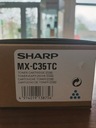 Тонер Sharp MX-C35TC синий (голубой)
