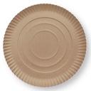 Тарелка из крафт-бумаги 28 см Master 40 шт.