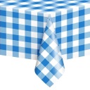 Полиэтиленовая пленка TABLECLOT HOUNDSHOOTS CHECK, синяя