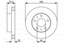 DISCOS ZAPATAS PARTE DELANTERA BOSCH FIAT DUCATO CAJA 