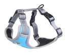 Tréningový vychádzkový postroj pre psa modrý XL Ďalšie vlastnosti beztlakové reflexné prvky vodeodolný