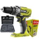 НАБОР RYOBI ОТВЕРТКА УДАРНАЯ 2-СКОРОСТНАЯ R18PD3-0 + КОРПУС 100 БИТ
