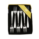 WIDELCZYKI НАБОР ИЗ 6 ДЕСЕРТНЫХ ВИЛОК ДЛЯ ТОРТА