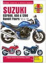 Suzuki GSF600 GSF650 GSF1200 Bandit 1995-2006 руководство по ремонту Haynes 24h