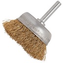 ЛАТУННАЯ ПЕРЕДНЯЯ ПРОВОЛОЧНАЯ ЩЕТКА 50 ММ С ЛАТУННЫМ ХВОСТОВИКОМ