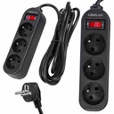 УДЛИНИТЕЛЬ Удлинитель питания 1,5 м 3 розетки LEDLUX