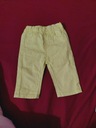 Early days żółte spodnie jeans 80 nogawka 3/4