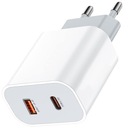 БЫСТРОЕ СЕТЕВОЕ ЗАРЯДНОЕ УСТРОЙСТВО 2XUSB QC 3.0 USB-C PD 20W UNIVERSAL CUBE